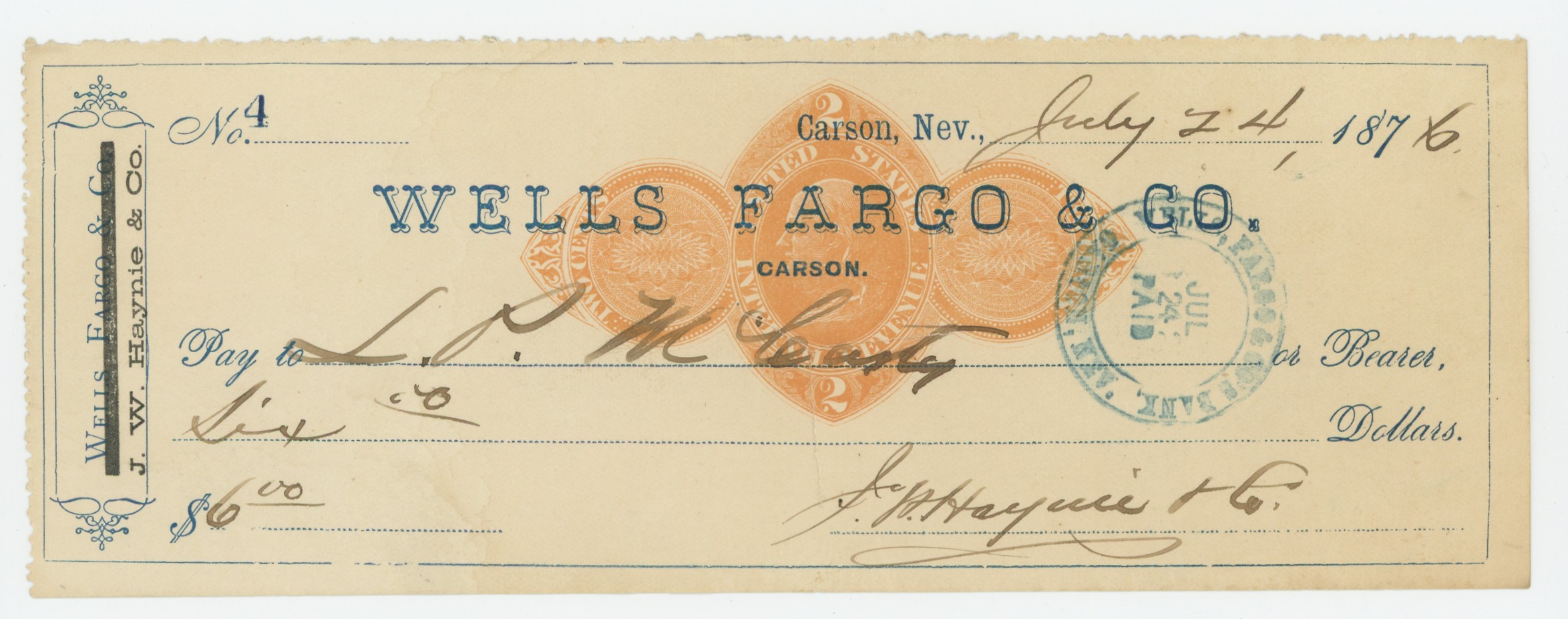 RN-D1 Wells, Fargo & Company