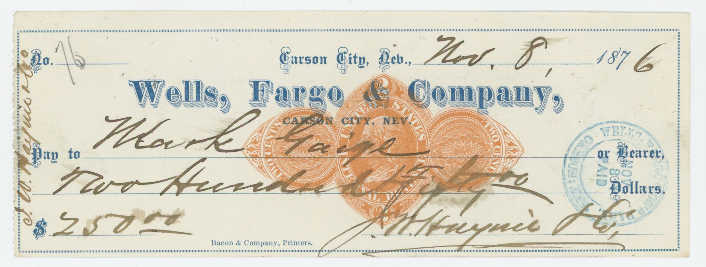 RN-D1 Wells, Fargo & Company