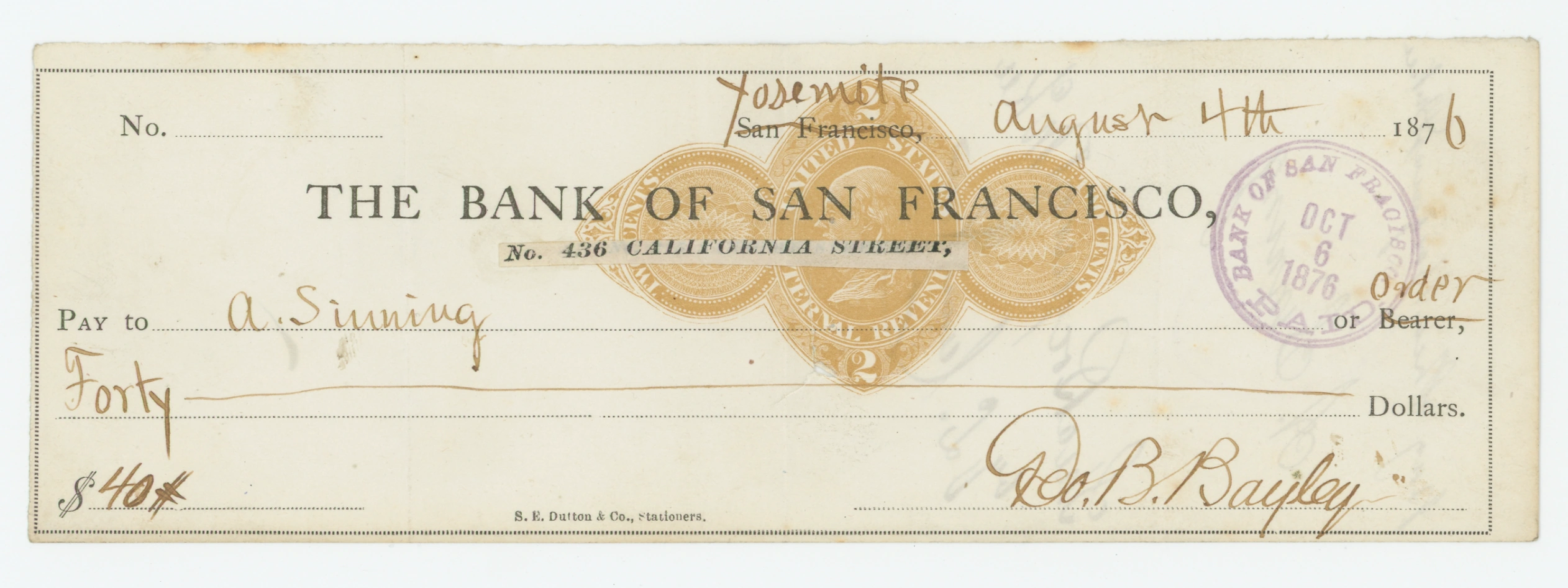 RN-D4 The Bank of San Francisco
