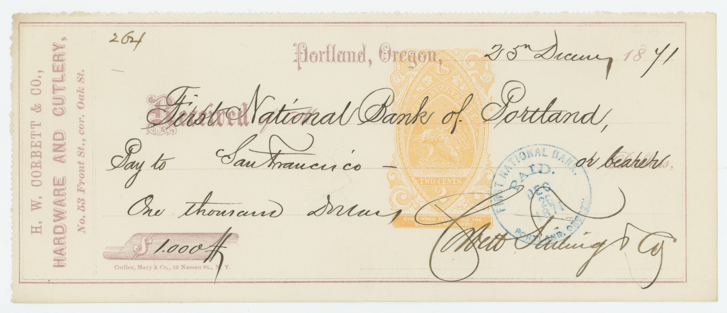 RN-B20 First National Bank
