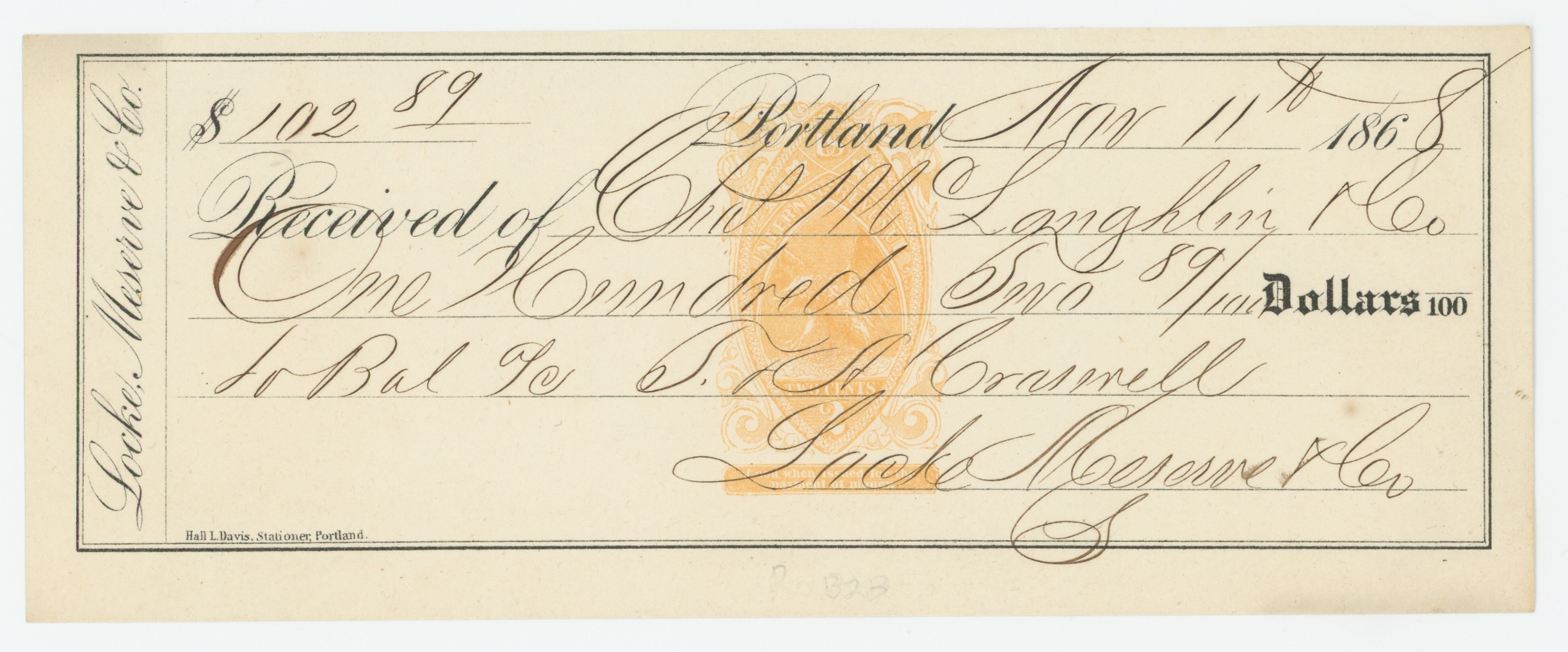 RN-B20 Ladd, Tilton & Co.
