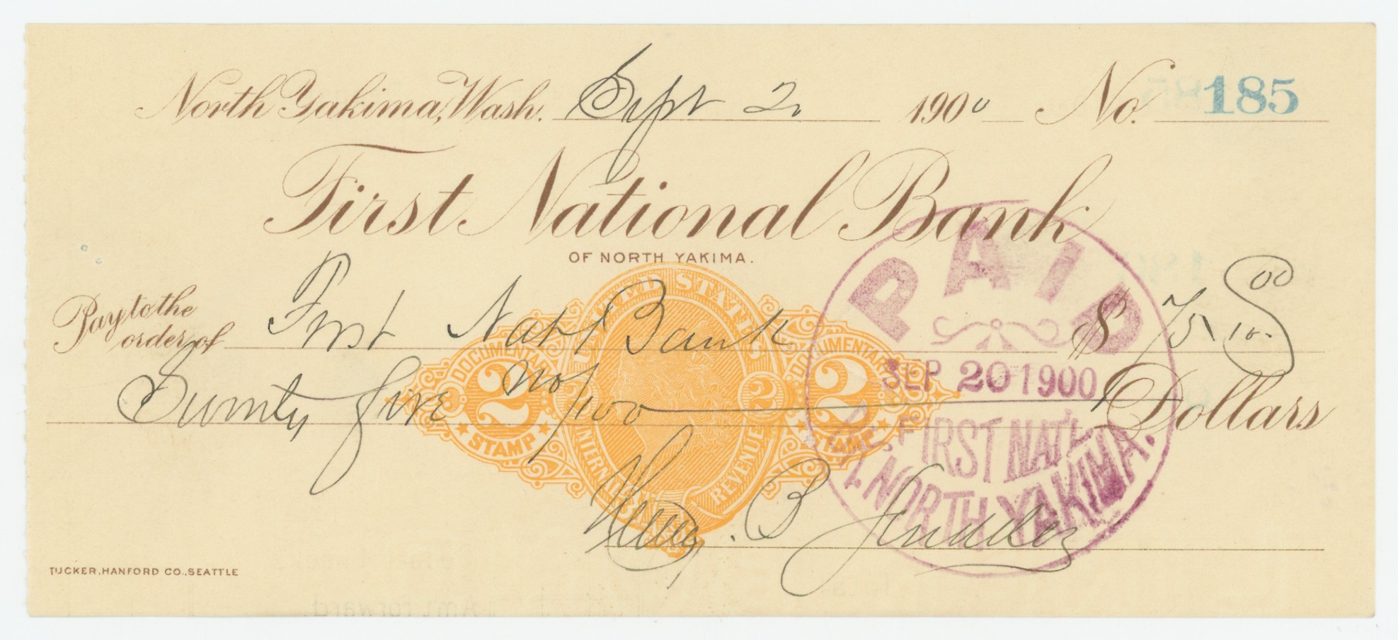 RN-X7 First National Bank