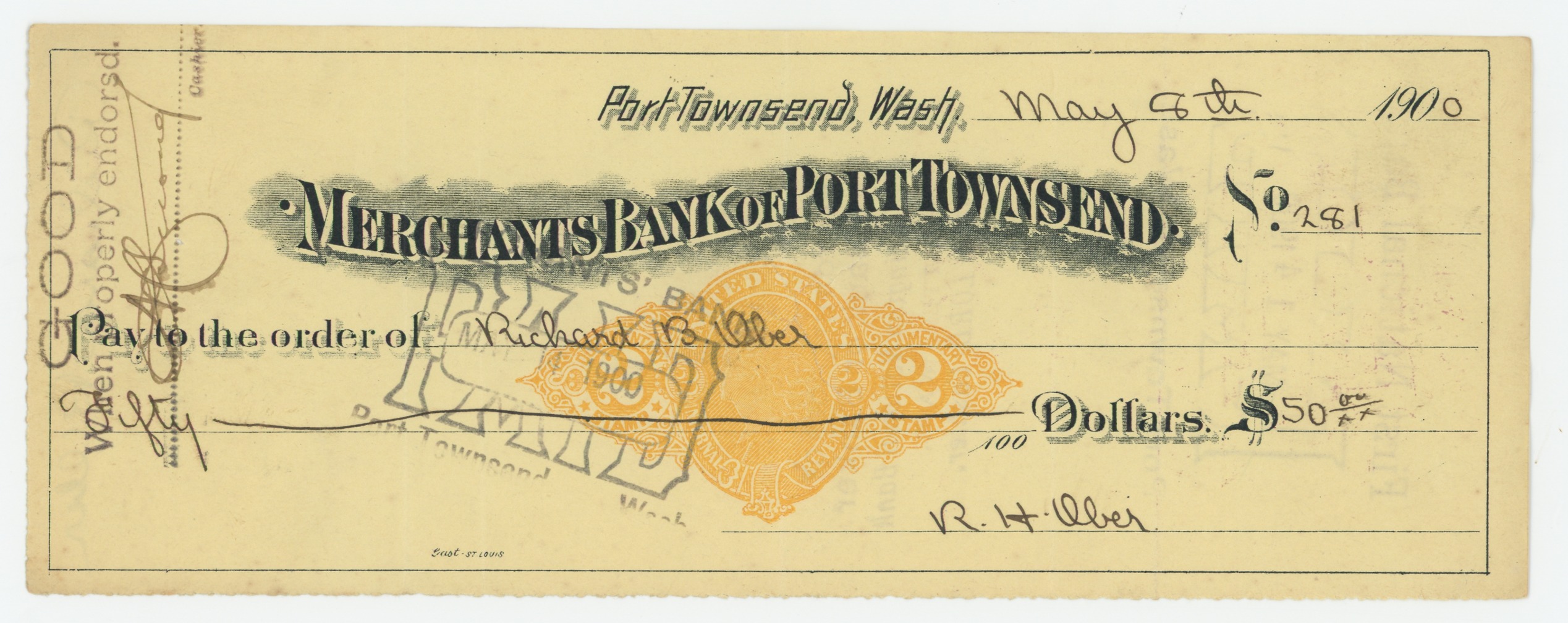 RN-X7 Merchants Bank of Port Townsend