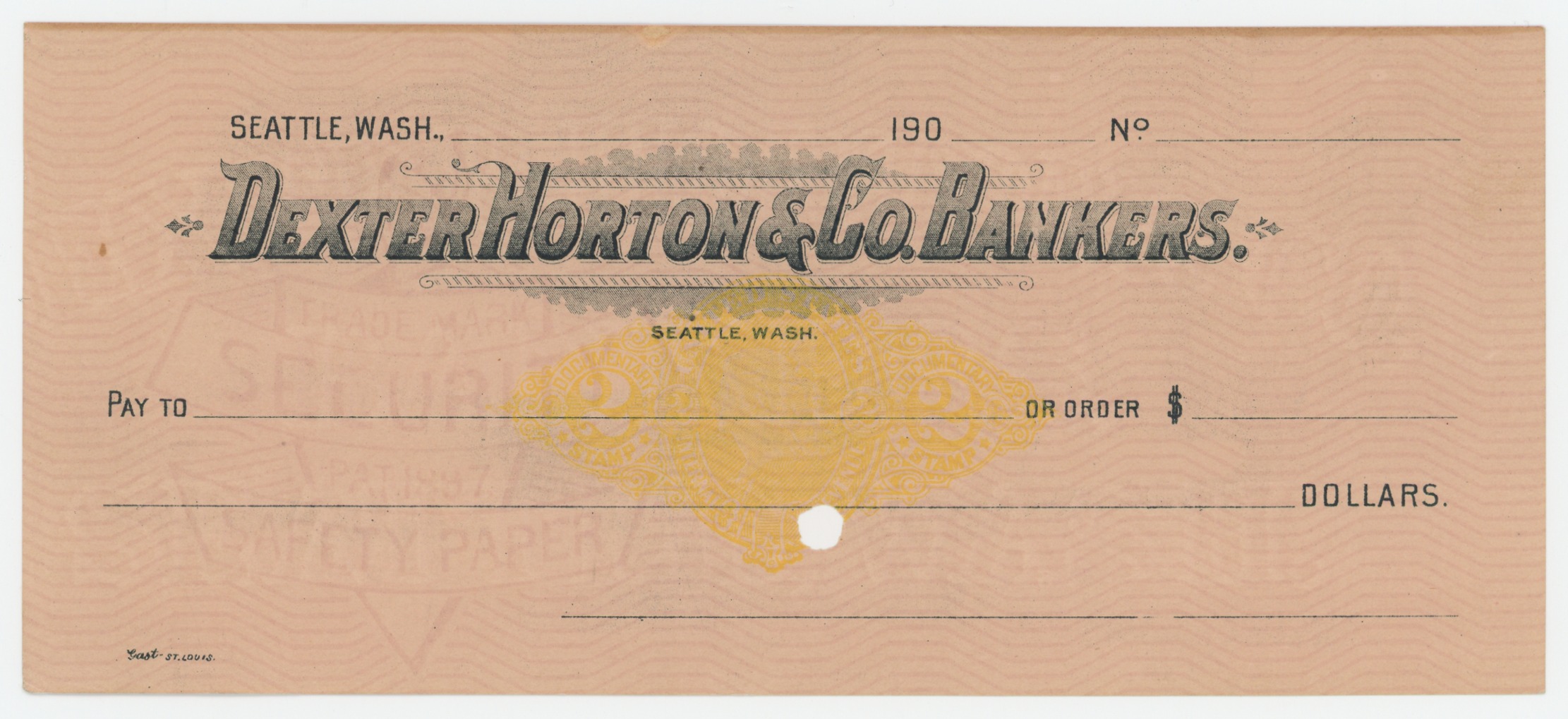 RN-X7 Dexter Horton & Co., Bankers