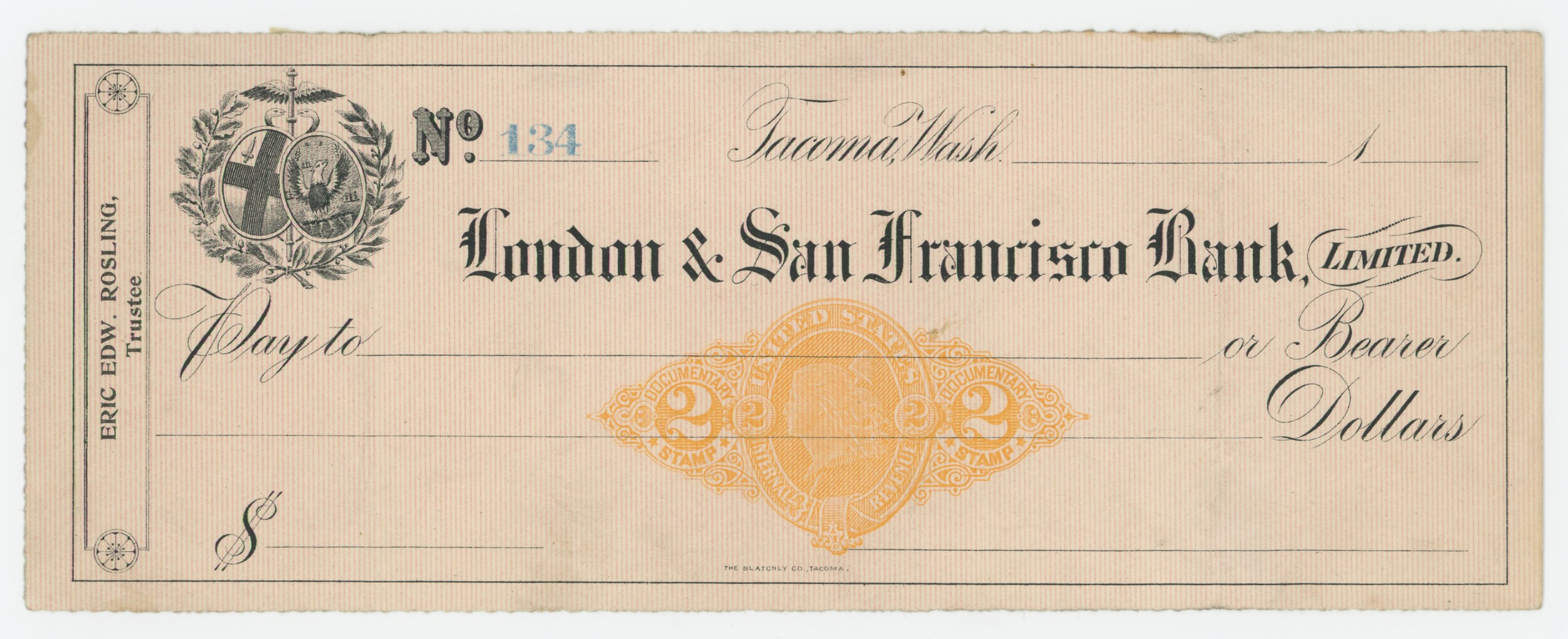 RN-X7 London & San Francisco Bank, Limited