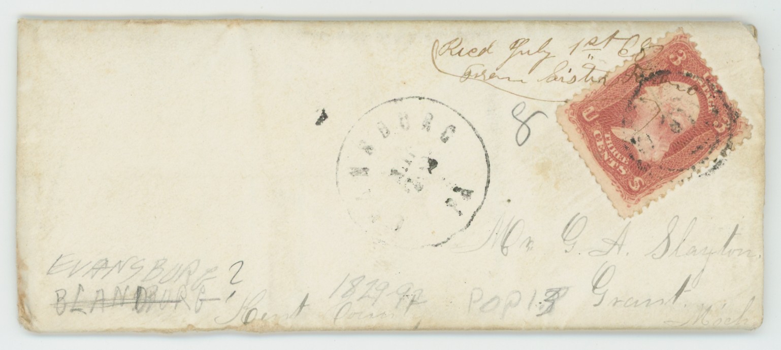 Embossed Packet Envelope with Contents
