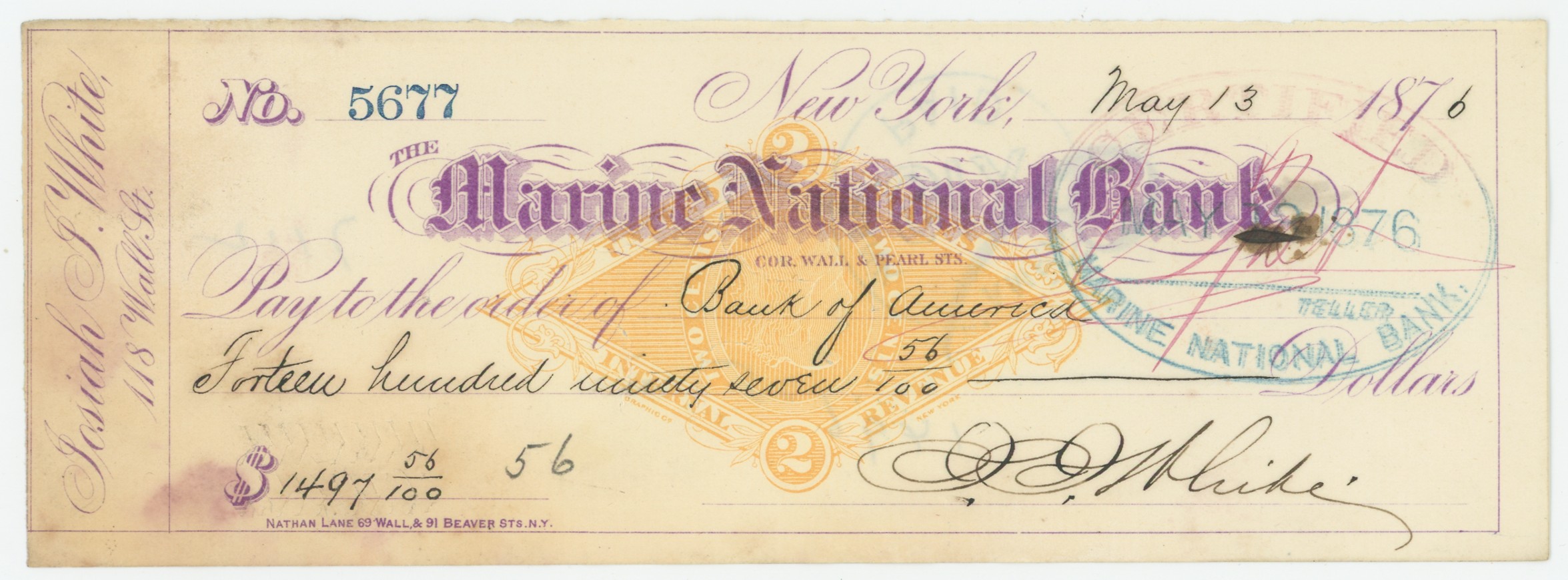 RN-G3 Marine National Bank