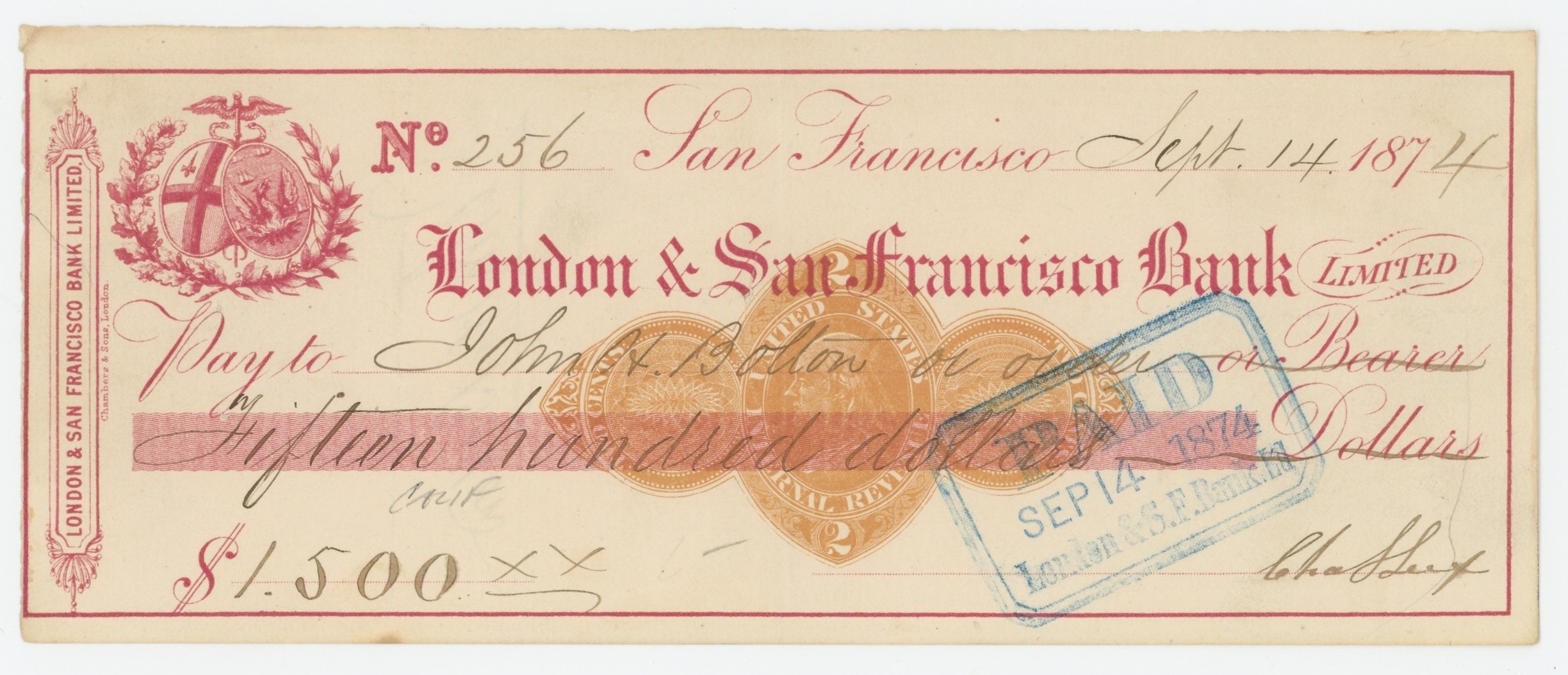 RN-D1 London & San Francisco Bank, Ltd.