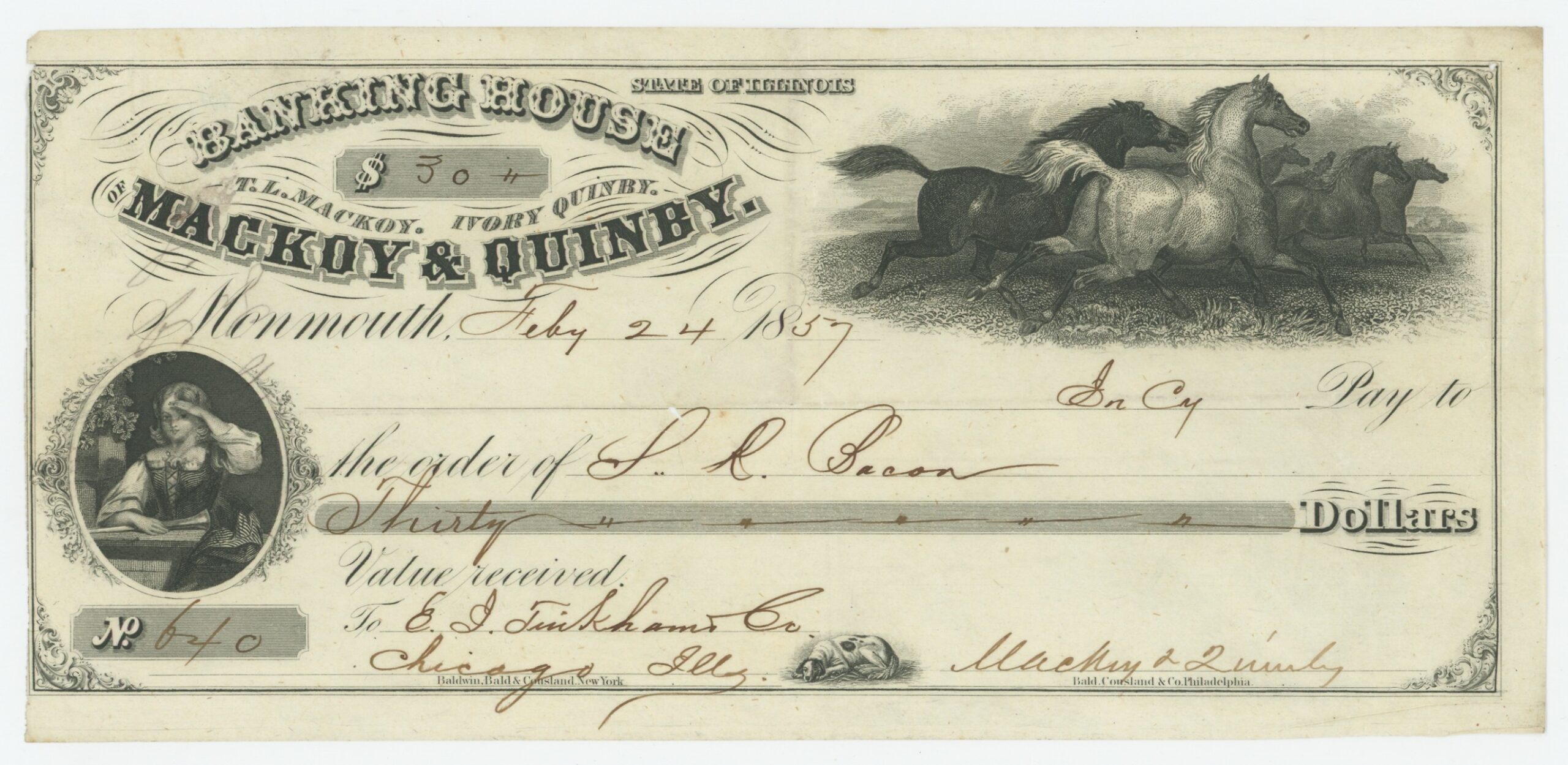 Banking House of Mackoy & Quinby