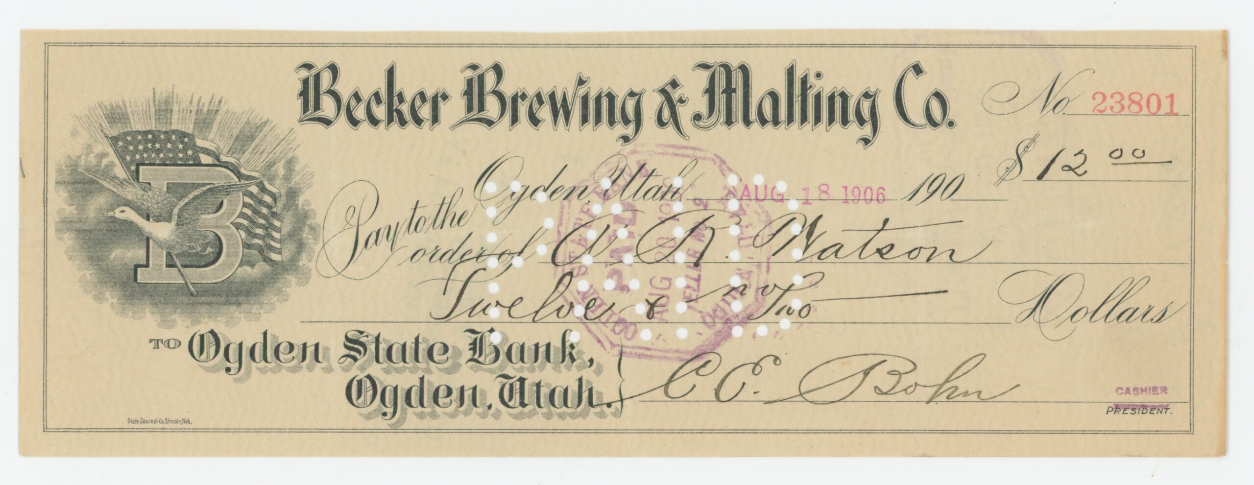 Becker Brewing and Malting Company