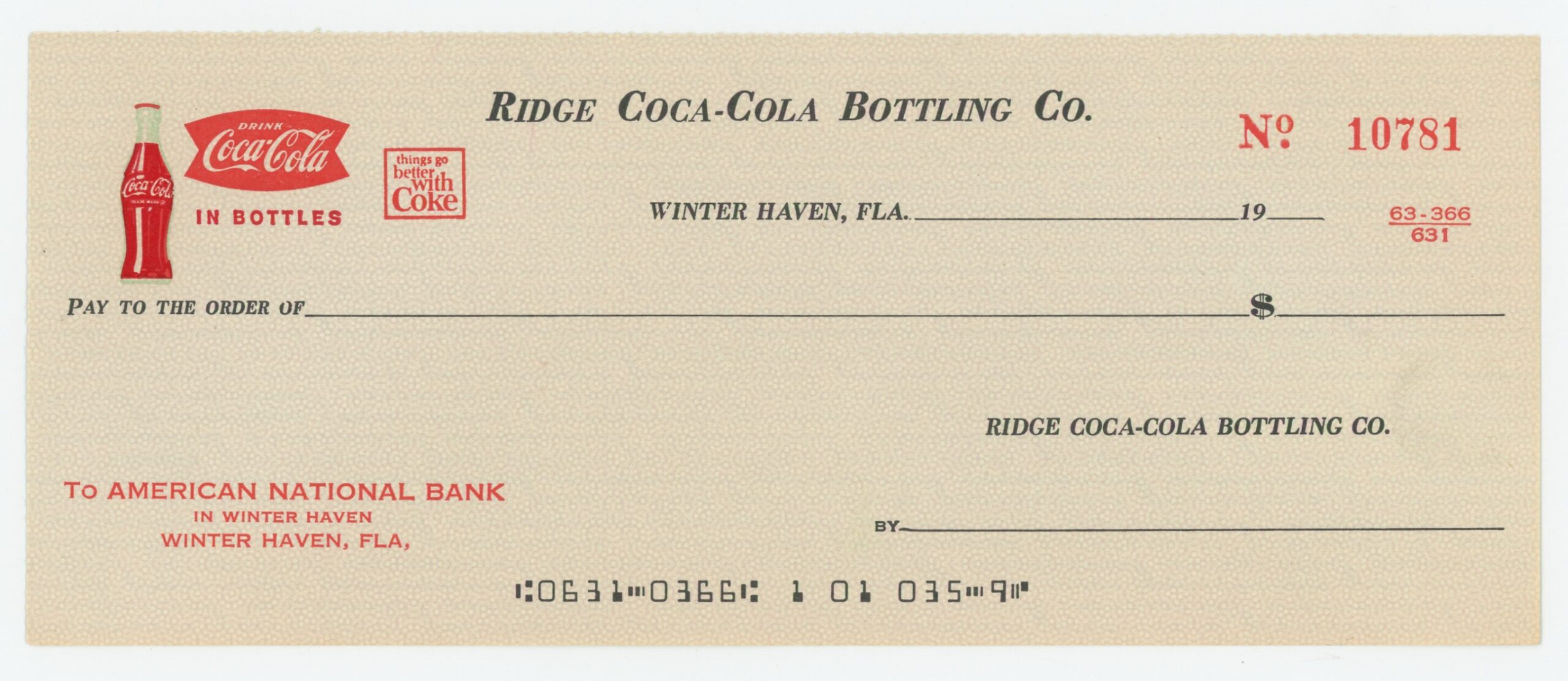 Ridge Coca-Cola Bottling Co