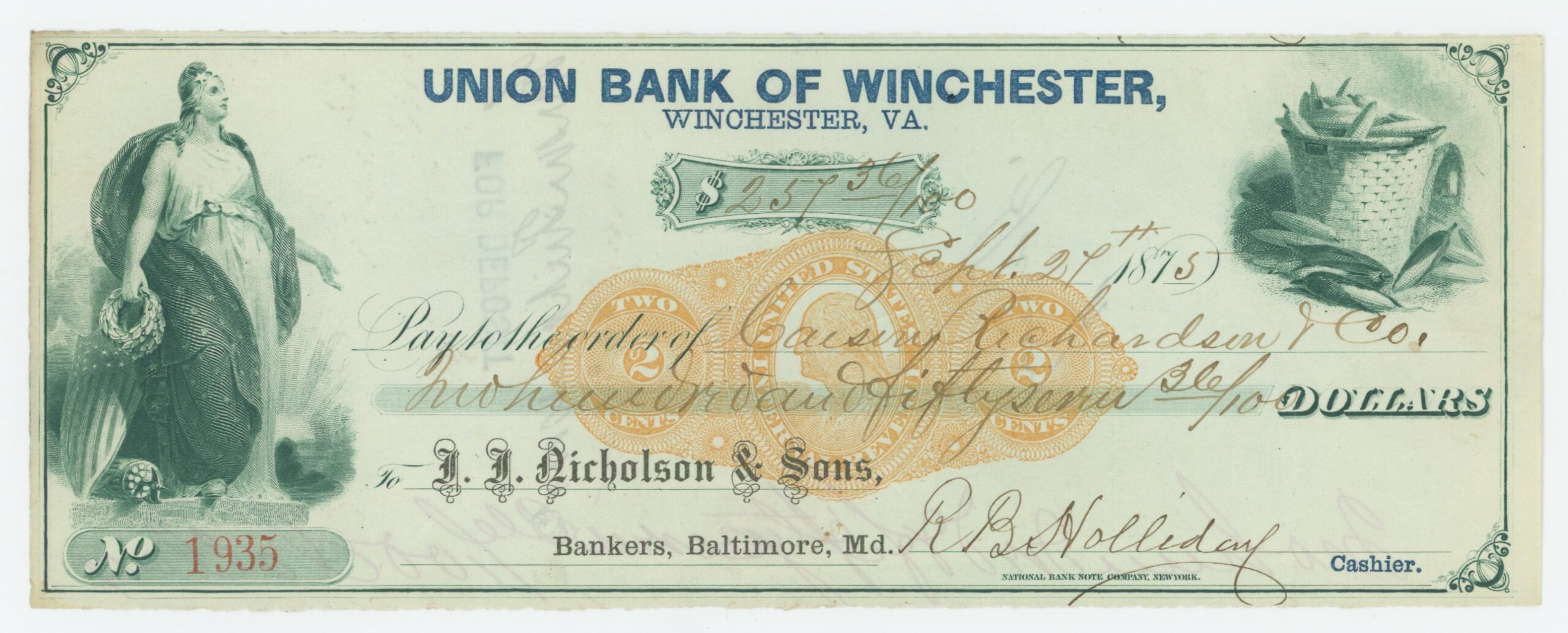 RN-K6 Union Bank of Winchester