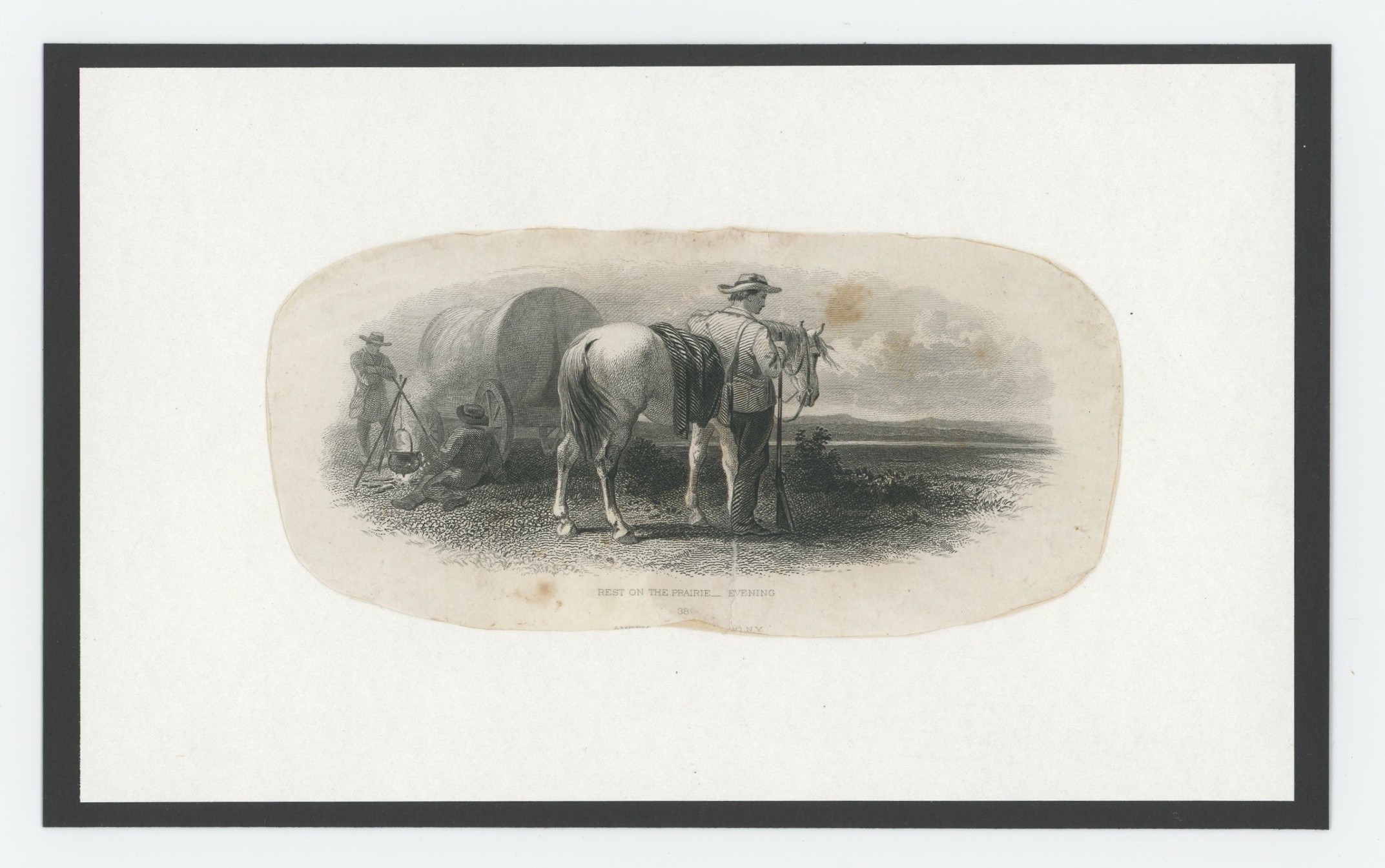 "Rest on the Prairie, Evening"