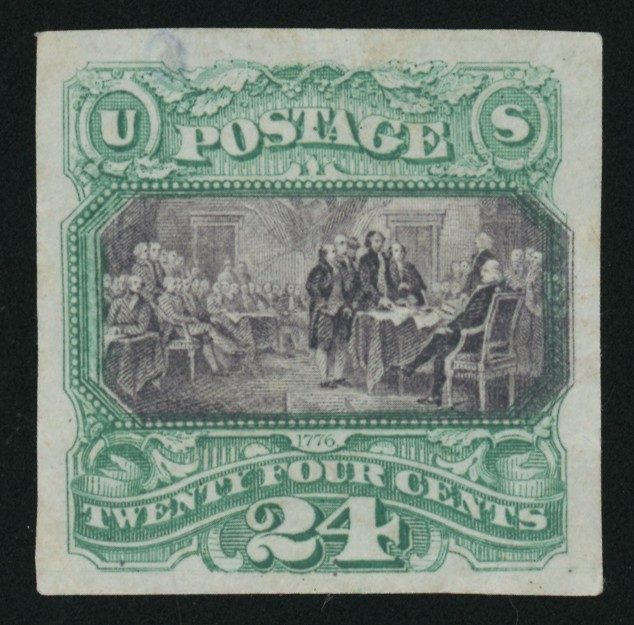 120P3 24¢ 1869 Plate Proof on India