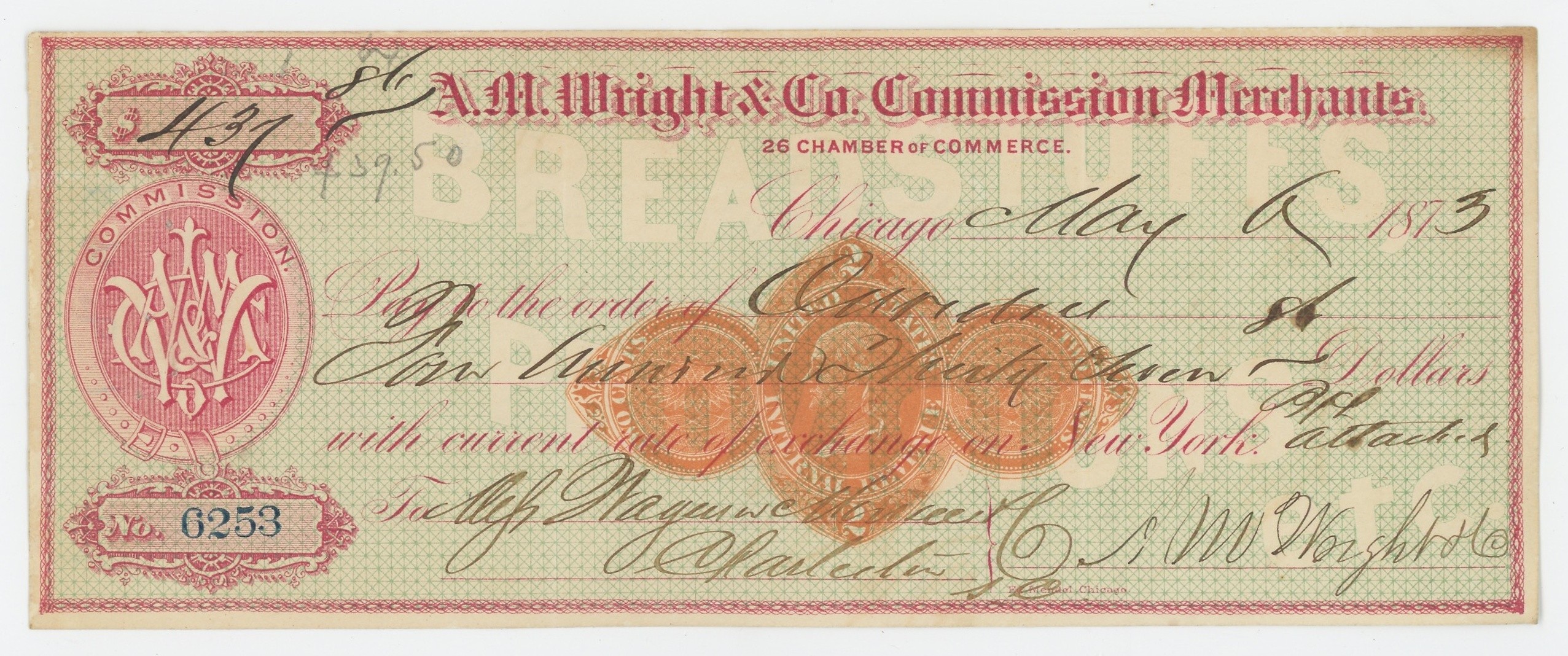 RN-D1 A. M. Wright & Co., Commission Merchants