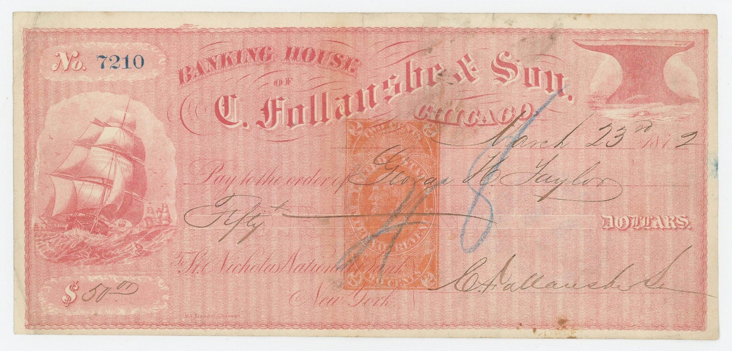 RN-E4 C. Hollister & Son
