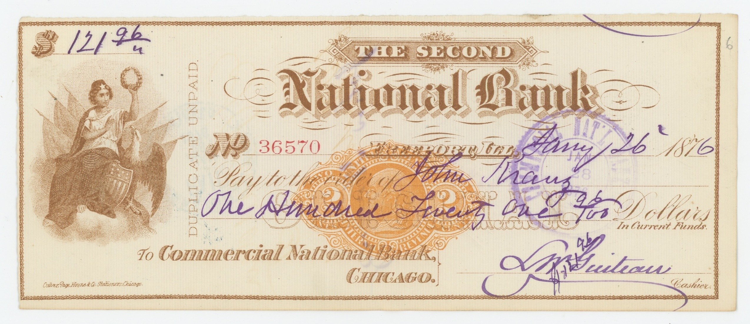 RN-F1 Second National Bank
