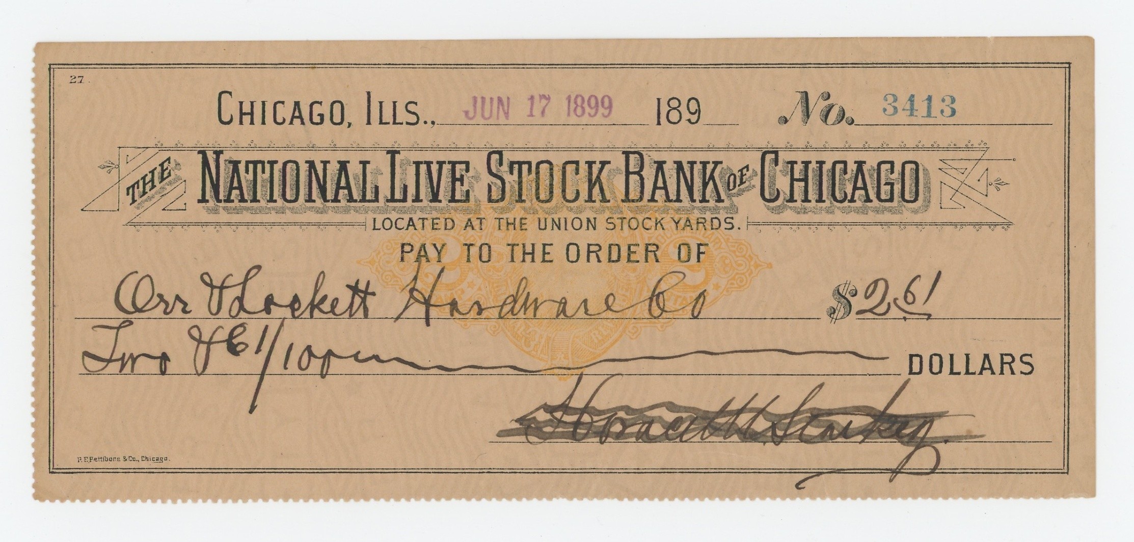 RN-X7 National Live Stock Bank