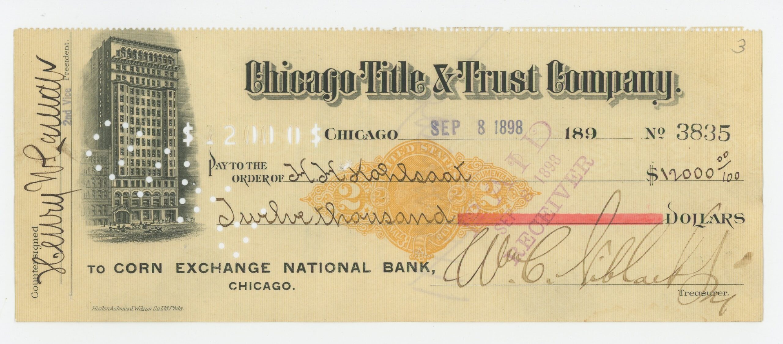 RN-X7 Chicago Title & Trust Company