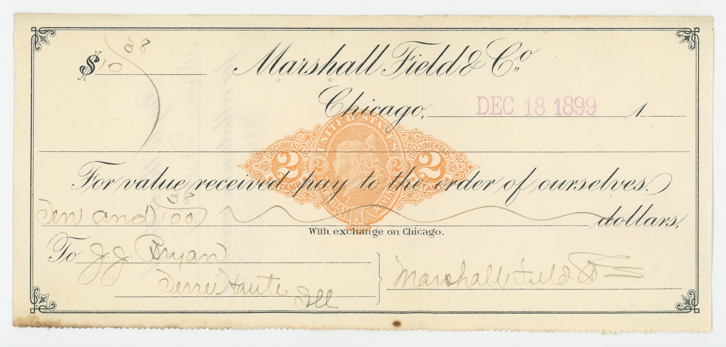 RN-X7 Marshall Field & Co.