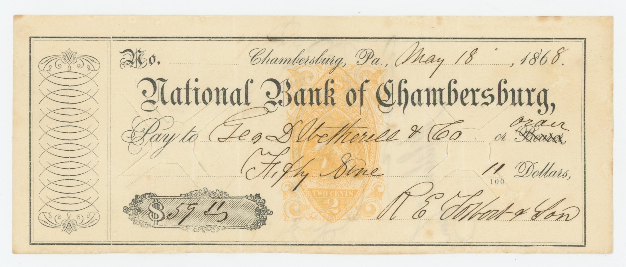 RN-B1 First National Bank of Carlisle