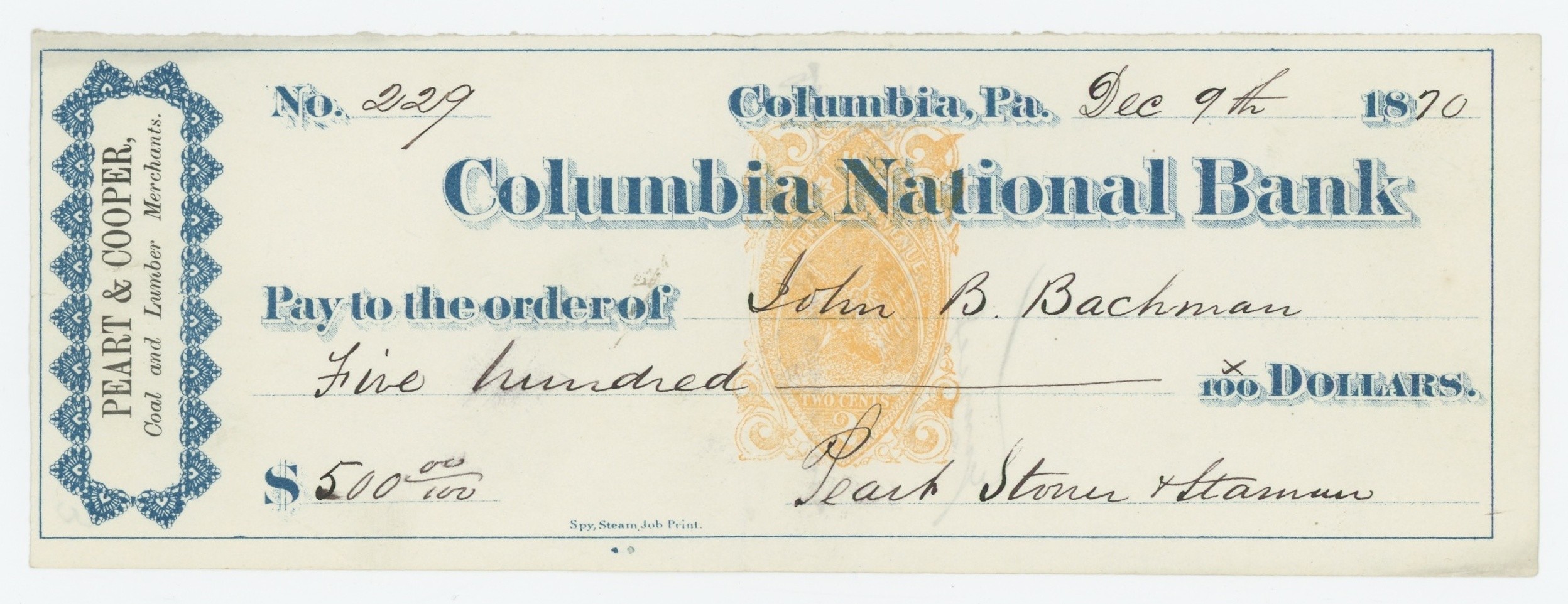 RN-B1 Columbia National Bank