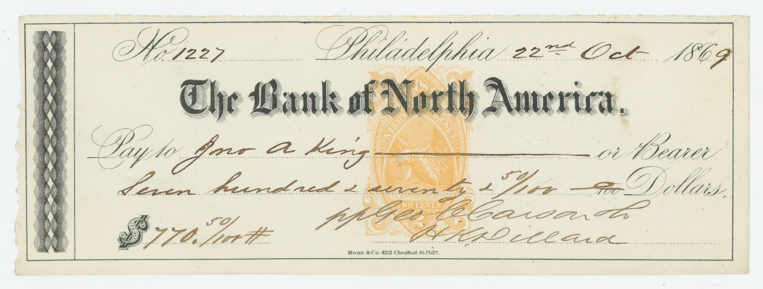 RN-B1 Bank of North America