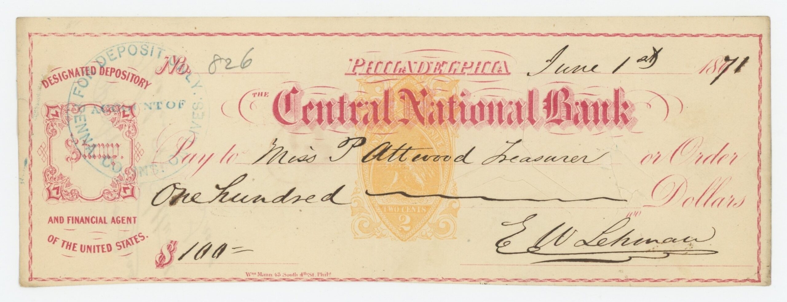RN-B1 Central National Bank