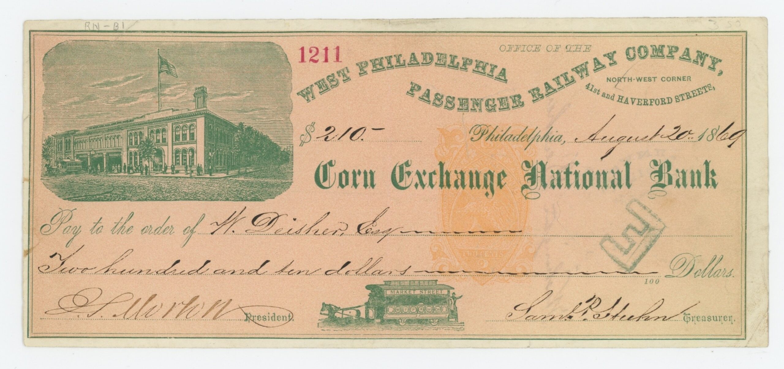 RN-B1 Corn Exchange National Bank