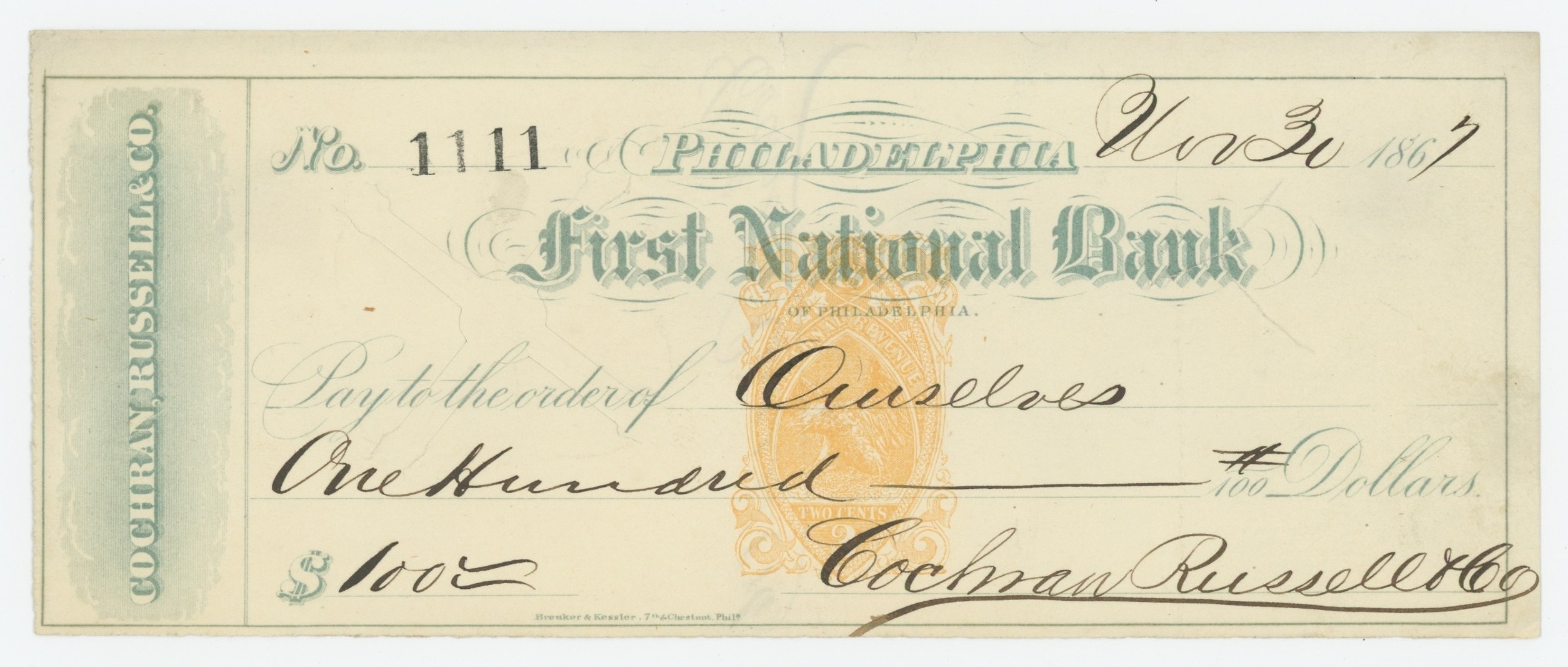 RN-B1 First National Bank