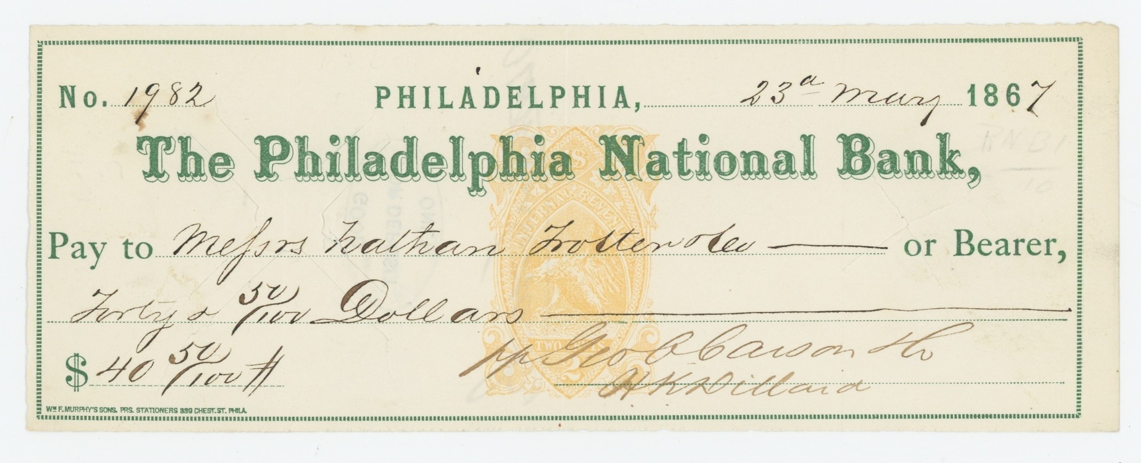 RN-B1 Philadelphia National Bank
