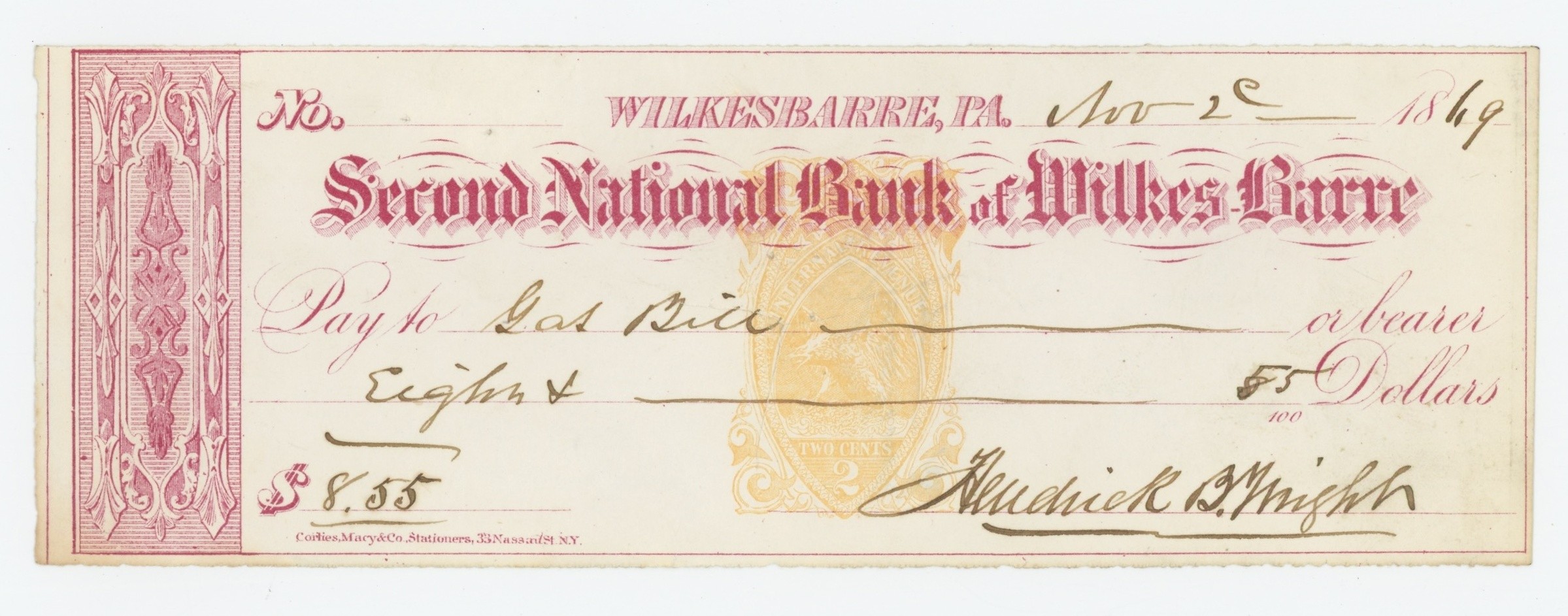 RN-B1 Second National Bank of Wilkes-Barre