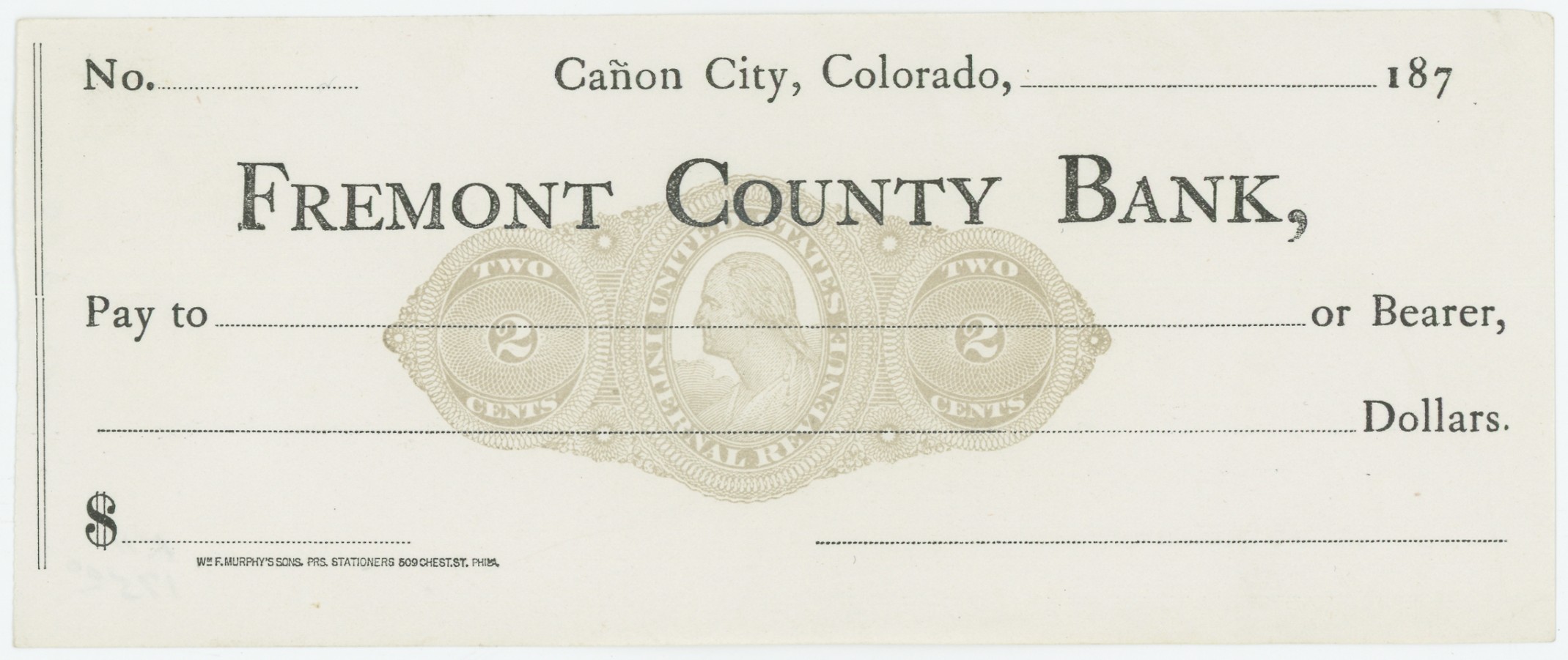 RN-K11 Fremont County Bank, Superb
